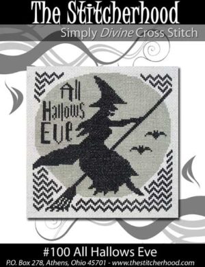 Halloween witch Cross Stitch