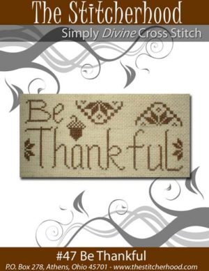 Thanksgiving Cross Stitch Pattern
