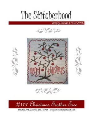 Christmas feather tree Cross Stitch Pattern