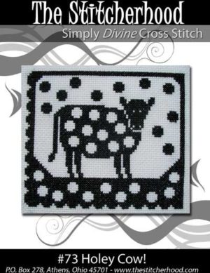 funny Animal cow farm Cross Stitch