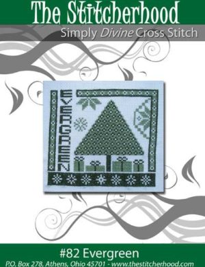 Quaker Evergreen Christmas cross stitch