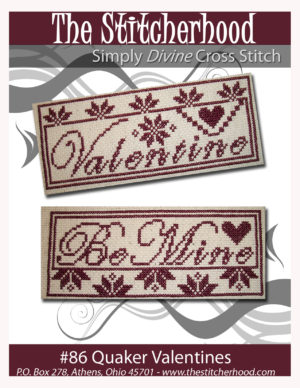 Quaker Valentine Cross Stitch