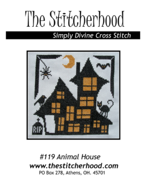 Halloween house Cross Stitch