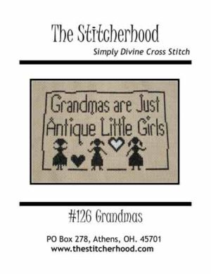 funny grandma Cross Stitch Pattern