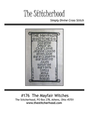 Literary fan art witches Cross Stitch