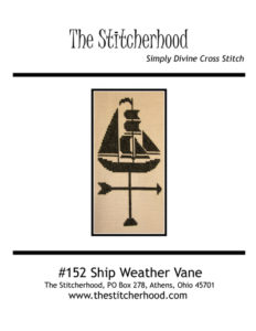 Nautical Ship Cross Stitch Pattern