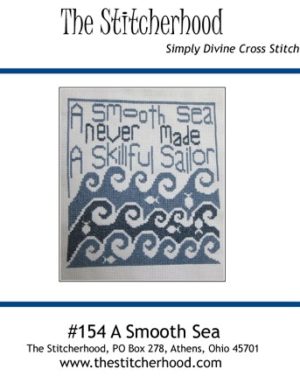 A smooth Sea Nautical Beach Cross Stitch