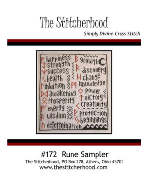 Wicca Rune Cross Stitch Pattern