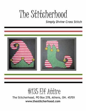 Christmas elf Cross Stitch Pattern