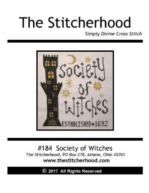 Halloween witch castle Cross Stitch