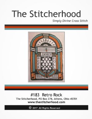 Retro Rock-n-Roll Cross Stitch Pattern