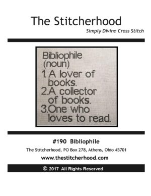 book lover Cross Stitch Pattern