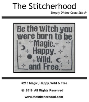 Wicca magic Cross Stitch