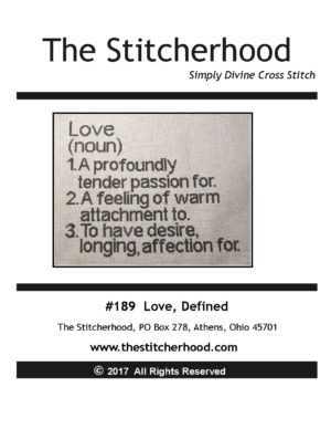 Valentine Cross Stitch Pattern