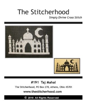 India Taj Mahal Cross Stitch