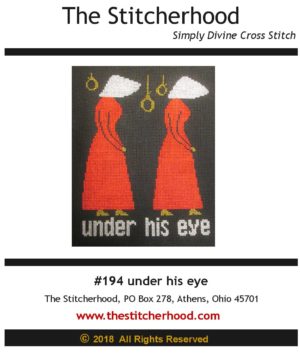 under his eye fan art Cross Stitch