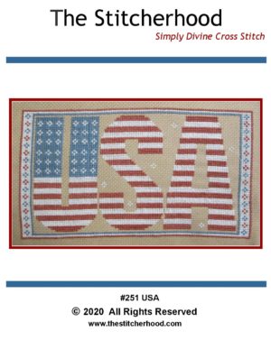 Patriotic Cross Stitch Pattern
