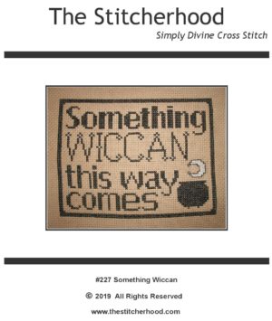 funny Wicca Cross Stitch