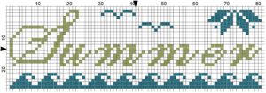 Summer Freebie free cross stitch