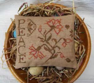 Quaker Peace Cross Stitch Design Pattern