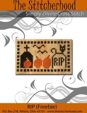 Halloween Freebie Cross stitch pattern
