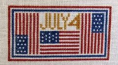 July 4th freebie cross stitch pattern, free patriotic design, independance day