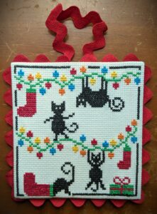 Just CrossStitch Magazine Christmas Ornament