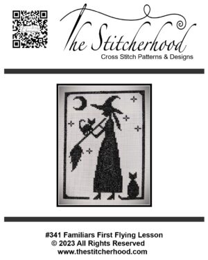 wicca witch Halloween cross stitch