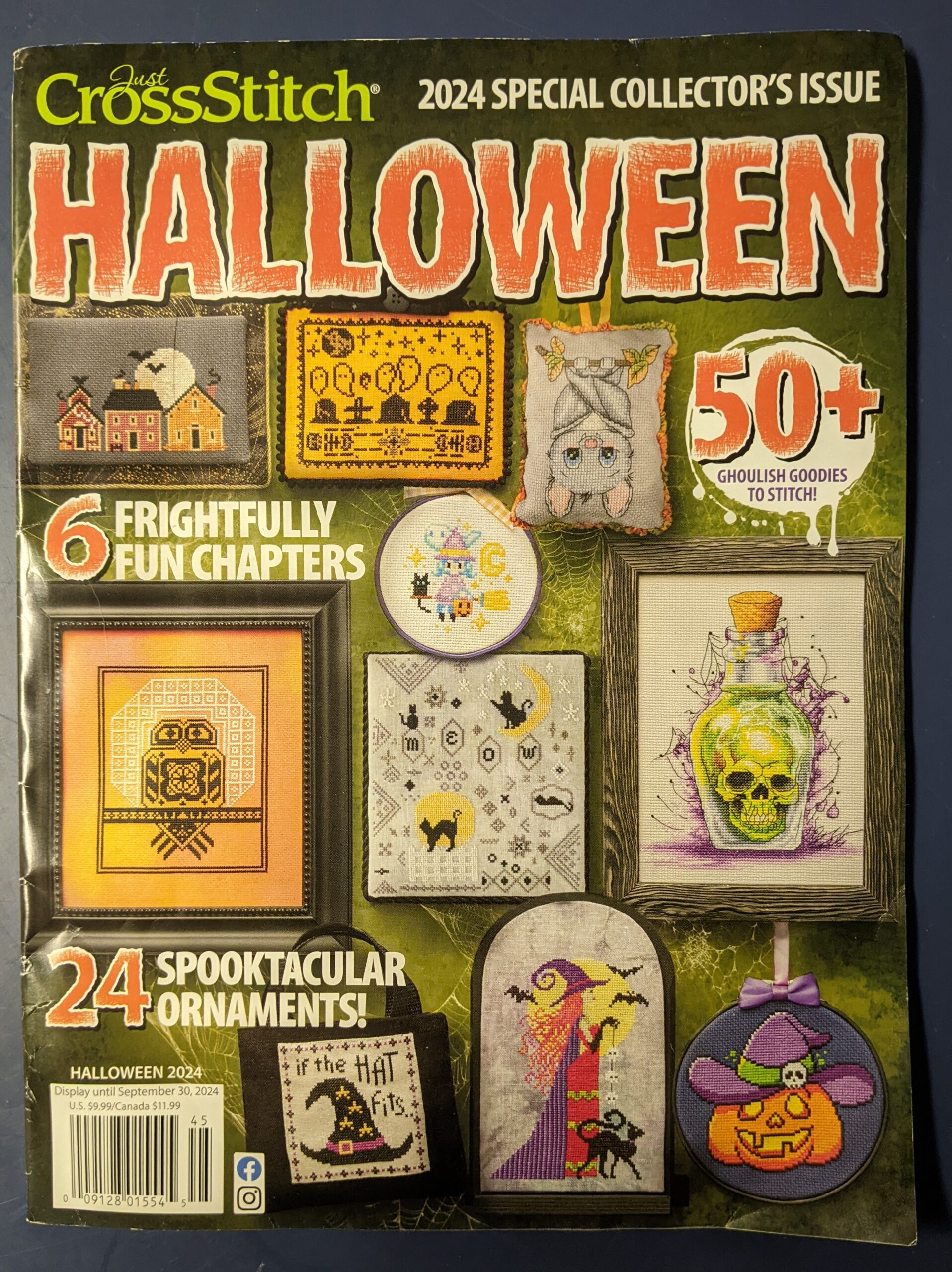 Just Cross Stitch Halloween Issue 2024